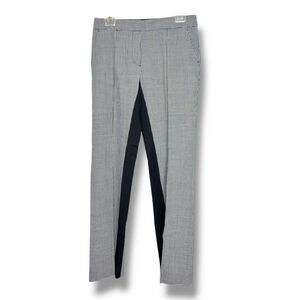 DOROTHEE SCHUMACHER Straight Leg Black/White Houndstooth Trouser Pant Women’s 2